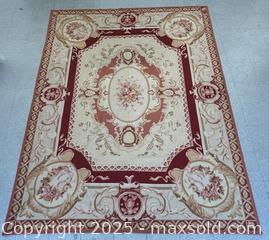 MaxSold Auction: Aubusson Carpet with Ribbons + Bows 8x10 - Toronto (Ontario, Canada) PARTNER MANAGED Estate Sale Online Auction -  Glen Road