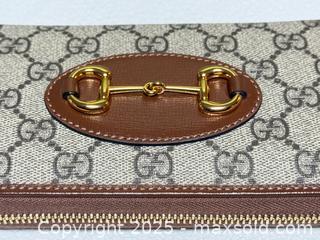 MaxSold Auction: BNIB Gucci Horsebit Logo Woman’s Long Wallet BNIB  - Toronto (Ontario, Canada) PARTNER MANAGED Estate Sale Online Auction -  Glen Road