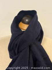 MaxSold Auction: BOSS by Hugo Boss Navy Blue Italian Cashmere Scarf with Embroidered Logo  - Toronto (Ontario, Canada) PARTNER MANAGED Estate Sale Online Auction -  Glen Road