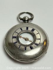 MaxSold Auction: c.1884 Sterling Silver Demi Hunter Case Pocketwatch - Toronto (Ontario, Canada) PARTNER MANAGED Estate Sale Online Auction -  Glen Road