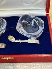 MaxSold Auction: Cartier Crystal Salt Cellars + Sterling Spoons - Toronto (Ontario, Canada) PARTNER MANAGED Estate Sale Online Auction -  Glen Road