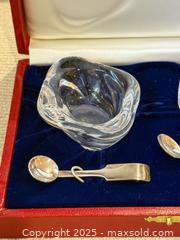 MaxSold Auction: Cartier Crystal Salt Cellars + Sterling Spoons - Toronto (Ontario, Canada) PARTNER MANAGED Estate Sale Online Auction -  Glen Road