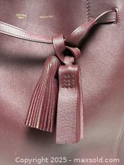 MaxSold Auction: Celine Merlot Cabas Phantom Leather Tote Bag  - Toronto (Ontario, Canada) PARTNER MANAGED Estate Sale Online Auction -  Glen Road