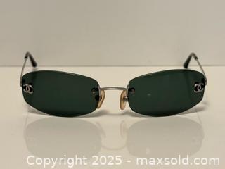 MaxSold Auction: Chanel Emerald Green Lens Sunglasses + Case - Toronto (Ontario, Canada) PARTNER MANAGED Estate Sale Online Auction -  Glen Road