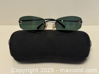 MaxSold Auction: Chanel Emerald Green Lens Sunglasses + Case - Toronto (Ontario, Canada) PARTNER MANAGED Estate Sale Online Auction -  Glen Road