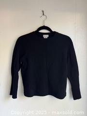 MaxSold Auction: Dries Van Noten Women’s Black Wool Knit Sweater Small  - Toronto (Ontario, Canada) PARTNER MANAGED Estate Sale Online Auction -  Glen Road