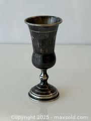 MaxSold Auction: Engraved Sterling Silver Kiddush Cup  - Toronto (Ontario, Canada) PARTNER MANAGED Estate Sale Online Auction -  Glen Road