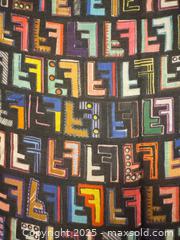 MaxSold Auction: Fendi Colourful Black Fun Fair Large Cotton Shawl  - Toronto (Ontario, Canada) PARTNER MANAGED Estate Sale Online Auction -  Glen Road