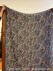 MaxSold Auction: Fendi Colourful Black Fun Fair Large Cotton Shawl  - Toronto (Ontario, Canada) PARTNER MANAGED Estate Sale Online Auction -  Glen Road