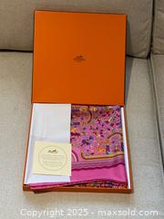 MaxSold Auction: Hermes Silk Scarf Les Jardins d’Armenie c.2005 - Toronto (Ontario, Canada) PARTNER MANAGED Estate Sale Online Auction -  Glen Road
