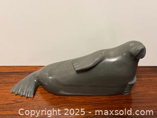 MaxSold Auction: Inuit Soapstone Carving of a Seal - Toronto (Ontario, Canada) PARTNER MANAGED Estate Sale Online Auction -  Glen Road
