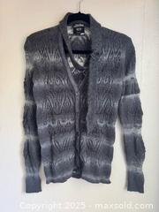 MaxSold Auction: Jean Paul Gaultier Maille Mohair Blend Women’s Grey Cardigan - Toronto (Ontario, Canada) PARTNER MANAGED Estate Sale Online Auction -  Glen Road