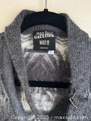 MaxSold Auction: Jean Paul Gaultier Maille Mohair Blend Women’s Grey Cardigan - Toronto (Ontario, Canada) PARTNER MANAGED Estate Sale Online Auction -  Glen Road