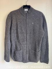 MaxSold Auction: Lacoste Full-Zip Grey Cardigan Sweater Made in France - Toronto (Ontario, Canada) PARTNER MANAGED Estate Sale Online Auction -  Glen Road