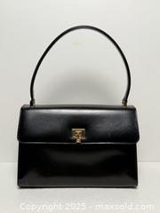 MaxSold Auction: Lambertson Truex Black Leather Handbag  - Toronto (Ontario, Canada) PARTNER MANAGED Estate Sale Online Auction -  Glen Road