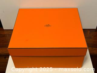 MaxSold Auction: Large Hermes Paris Birkin Gift Box - Toronto (Ontario, Canada) PARTNER MANAGED Estate Sale Online Auction -  Glen Road