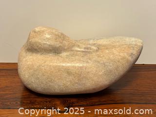 MaxSold Auction: Large Signed Vintage Duck Stone Sculpture Derek Green c.1980 - Toronto (Ontario, Canada) PARTNER MANAGED Estate Sale Online Auction -  Glen Road