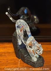MaxSold Auction: Large Swarovski Soulmates Panther Crystal Figurine on Granite Base - Toronto (Ontario, Canada) PARTNER MANAGED Estate Sale Online Auction -  Glen Road