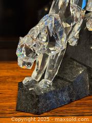 MaxSold Auction: Large Swarovski Soulmates Panther Crystal Figurine on Granite Base - Toronto (Ontario, Canada) PARTNER MANAGED Estate Sale Online Auction -  Glen Road