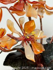 MaxSold Auction: Large Vintage Gemstone + Jade Potted Flower Plant  - Toronto (Ontario, Canada) PARTNER MANAGED Estate Sale Online Auction -  Glen Road