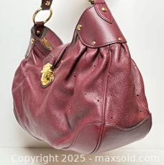 MaxSold Auction: Louis Vuitton Mahina Solar Perforated Burgundy Leather Handbag  - Toronto (Ontario, Canada) PARTNER MANAGED Estate Sale Online Auction -  Glen Road