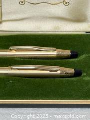 MaxSold Auction: MCM Cross Gold Filled Pen + Pencil Set  - Toronto (Ontario, Canada) PARTNER MANAGED Estate Sale Online Auction -  Glen Road
