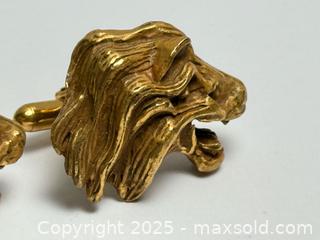 MaxSold Auction: MCM Lions Head Cufflinks  - Toronto (Ontario, Canada) PARTNER MANAGED Estate Sale Online Auction -  Glen Road