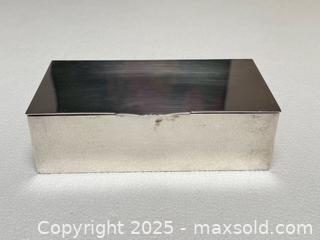 MaxSold Auction: MCM Silver Plated Cigs Cedar Lined Box  - Toronto (Ontario, Canada) PARTNER MANAGED Estate Sale Online Auction -  Glen Road