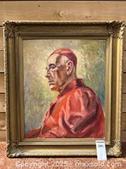 MaxSold Auction: Oil Painting of Roman Catholic Cardinal Michael Logue by Sir John Lavery c.1920  - Toronto (Ontario, Canada) PARTNER MANAGED Estate Sale Online Auction -  Glen Road