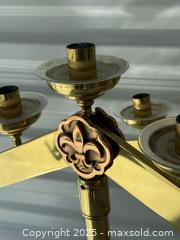 MaxSold Auction: Pair of Antique Brass Adjustable Quebec Church Candelabra  - Toronto (Ontario, Canada) PARTNER MANAGED Estate Sale Online Auction -  Glen Road