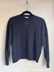 MaxSold Auction: Peserico Navy Blue Cashmere Wool + Silk Blend Women’s Sweater  - Toronto (Ontario, Canada) PARTNER MANAGED Estate Sale Online Auction -  Glen Road