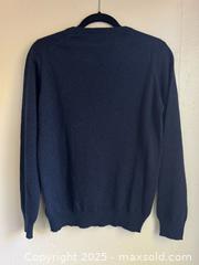 MaxSold Auction: Pringle of Scotland Women’s Crew Neck Navy Blue Cashmere Sweater  - Toronto (Ontario, Canada) PARTNER MANAGED Estate Sale Online Auction -  Glen Road