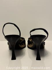 MaxSold Auction: René Caovilla Veneziana Black Slingback Shoes with Lace Overlay and Bead Embellishments - Toronto (Ontario, Canada) PARTNER MANAGED Estate Sale Online Auction -  Glen Road