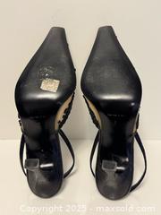 MaxSold Auction: René Caovilla Veneziana Black Slingback Shoes with Lace Overlay and Bead Embellishments - Toronto (Ontario, Canada) PARTNER MANAGED Estate Sale Online Auction -  Glen Road