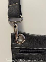 MaxSold Auction: Roots Dark Grey Leather Tribe Village Prince Crossbody Bag  - Toronto (Ontario, Canada) PARTNER MANAGED Estate Sale Online Auction -  Glen Road