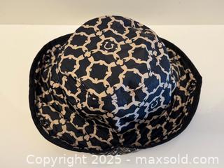 MaxSold Auction: Salvatore Ferragamo Logo Print Reversible Black + Tan Bucket Hat - Toronto (Ontario, Canada) PARTNER MANAGED Estate Sale Online Auction -  Glen Road