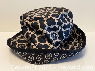 MaxSold Auction: Salvatore Ferragamo Logo Print Reversible Black + Tan Bucket Hat - Toronto (Ontario, Canada) PARTNER MANAGED Estate Sale Online Auction -  Glen Road