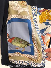 MaxSold Auction: Salvatore Ferragamo Navy Blue Wool + Silk Cardigan  - Toronto (Ontario, Canada) PARTNER MANAGED Estate Sale Online Auction -  Glen Road