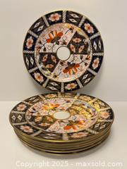 MaxSold Auction: Set of Seven Vintage Royal Crown Derby Plates in the Old Imari Pattern - Toronto (Ontario, Canada) PARTNER MANAGED Estate Sale Online Auction -  Glen Road
