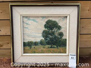 MaxSold Auction: Signed Landscape Oil Painting - Toronto (Ontario, Canada) PARTNER MANAGED Estate Sale Online Auction -  Glen Road