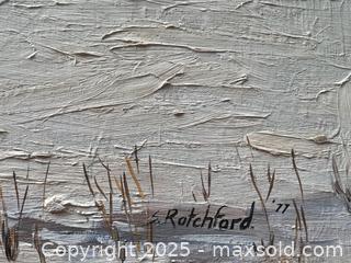 MaxSold Auction: Signed Pair of Backyard Toronto Home Paintings  - Toronto (Ontario, Canada) PARTNER MANAGED Estate Sale Online Auction -  Glen Road