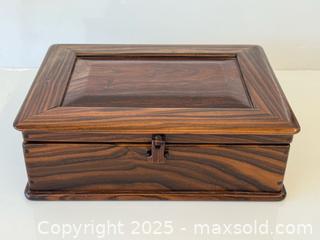 MaxSold Auction: Solid Rosewood Jewelry Box  - Toronto (Ontario, Canada) PARTNER MANAGED Estate Sale Online Auction -  Glen Road