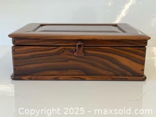 MaxSold Auction: Solid Rosewood Jewelry Box  - Toronto (Ontario, Canada) PARTNER MANAGED Estate Sale Online Auction -  Glen Road