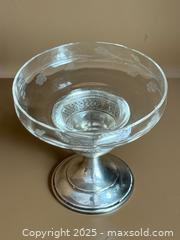 MaxSold Auction: Sterling Silver + Crystal Pedestal Dish  - Toronto (Ontario, Canada) PARTNER MANAGED Estate Sale Online Auction -  Glen Road