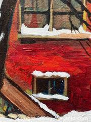 MaxSold Auction: Toronto Backyard House Oil Painting  - Toronto (Ontario, Canada) PARTNER MANAGED Estate Sale Online Auction -  Glen Road