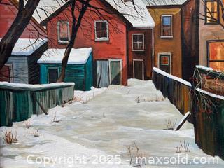 MaxSold Auction: Toronto Backyard House Painting - Toronto (Ontario, Canada) PARTNER MANAGED Estate Sale Online Auction -  Glen Road