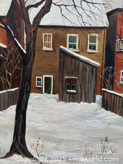 MaxSold Auction: Toronto Backyard House Signed Oil Painting - Toronto (Ontario, Canada) PARTNER MANAGED Estate Sale Online Auction -  Glen Road