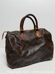 MaxSold Auction: Very Vintage Louis Vuitton Speedy 30 Handbag  - Toronto (Ontario, Canada) PARTNER MANAGED Estate Sale Online Auction -  Glen Road
