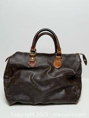 MaxSold Auction: Very Vintage Louis Vuitton Speedy 30 Handbag  - Toronto (Ontario, Canada) PARTNER MANAGED Estate Sale Online Auction -  Glen Road