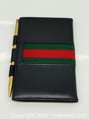 MaxSold Auction: Vintage Black Leather Gucci Address Book  - Toronto (Ontario, Canada) PARTNER MANAGED Estate Sale Online Auction -  Glen Road